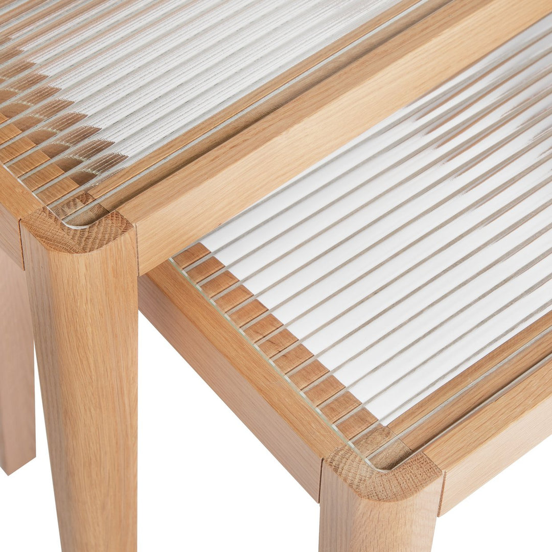 Habitat Camellia Nest of 2 Tables - Natural