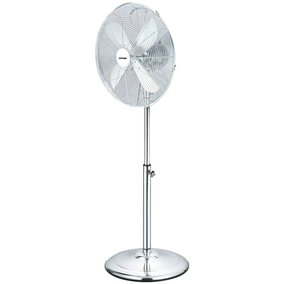 Challenge Chrome Pedestal Fan - 16 Inch