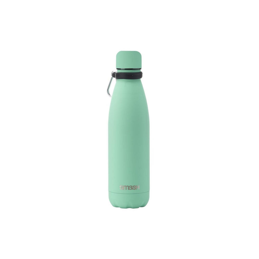 Teal Carabiner Stainless Steel Water Bottle 