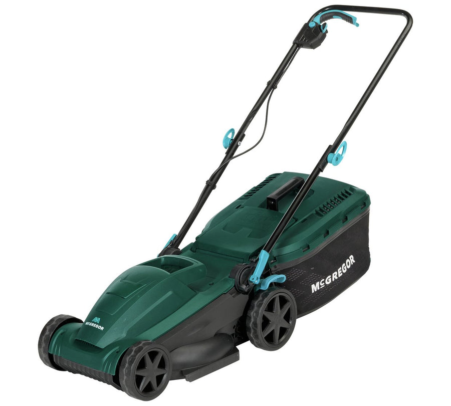 McGregor MER1434 34cm Corded Rotary Lawnmower - 1400W