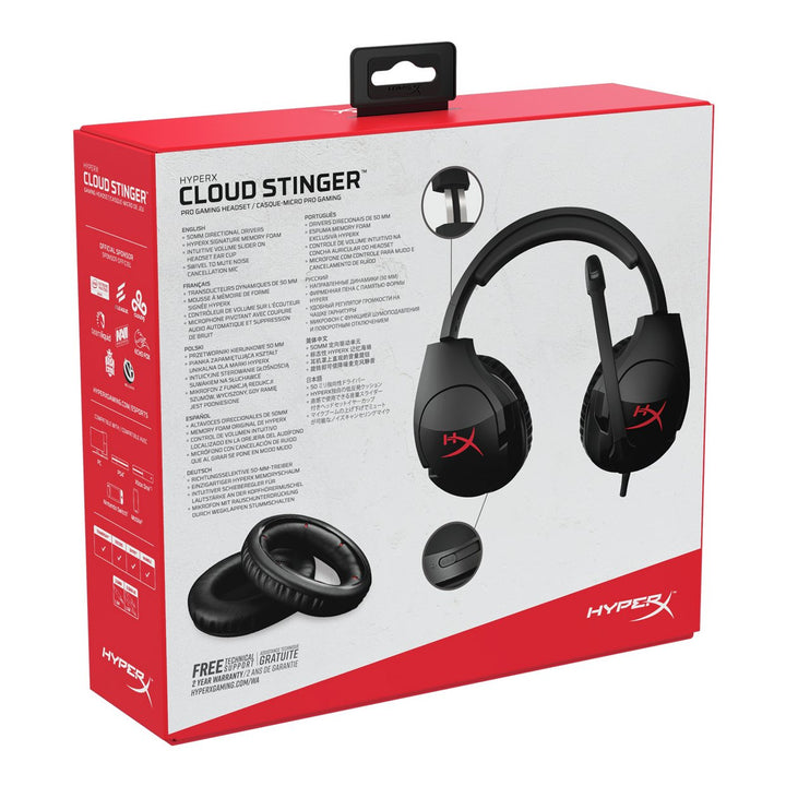 HyperX Cloud Stinger – Gaming Headset, for PC, DTS® Headphone:X 