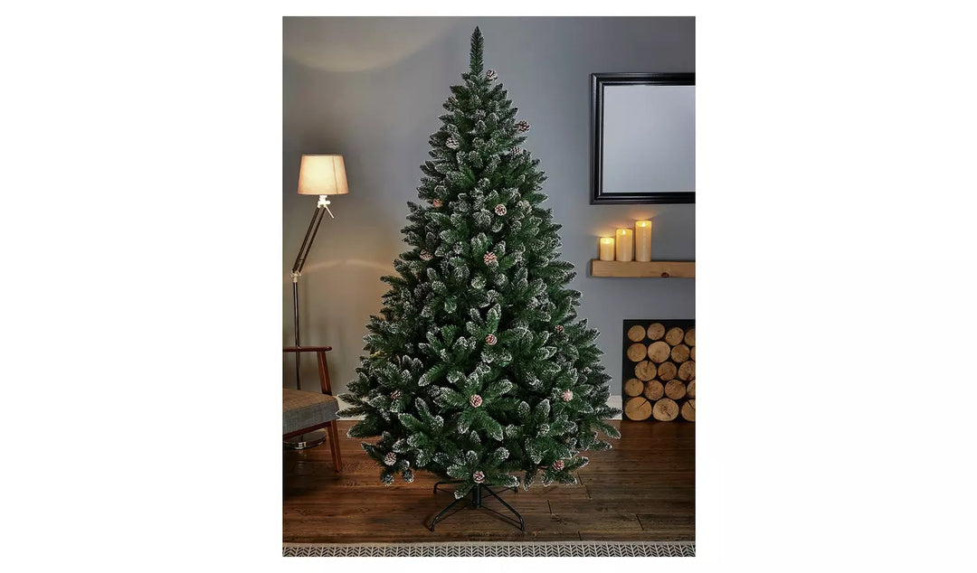 Premier Decorations 8ft Rocky Mountain Pine Christmas Tree