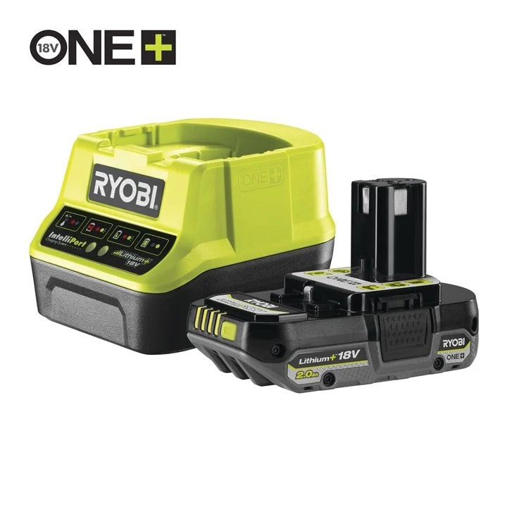 Ryobi RC18120-1C20 18V ONE+™ Lithium+ 1 x 2.0Ah Battery & 2.0A Charger Kit