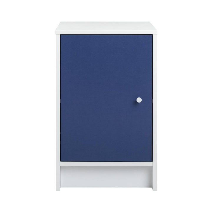 Home Kids Malibu 1 Door Bedside Table - Blue