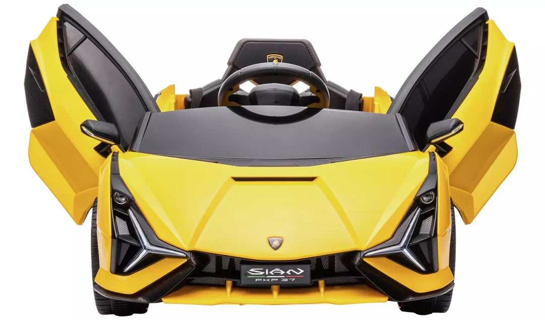 Hyper Lamborghini Sian 12V Powered Vehicle - Yellow