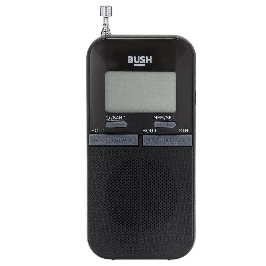 Bush PR-50 Personal FM Radio - Black 