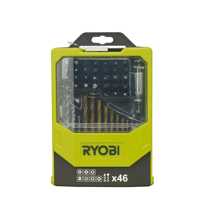 Ryobi RAK46MIX Mixed Drill Bit Set (46 piece)