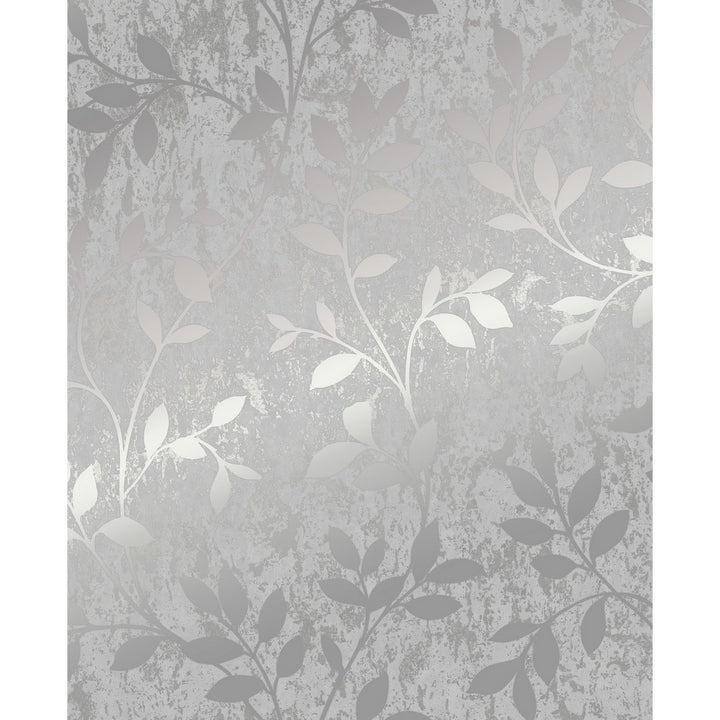 Graham and Brown Milan Trail Silver Wallpaper