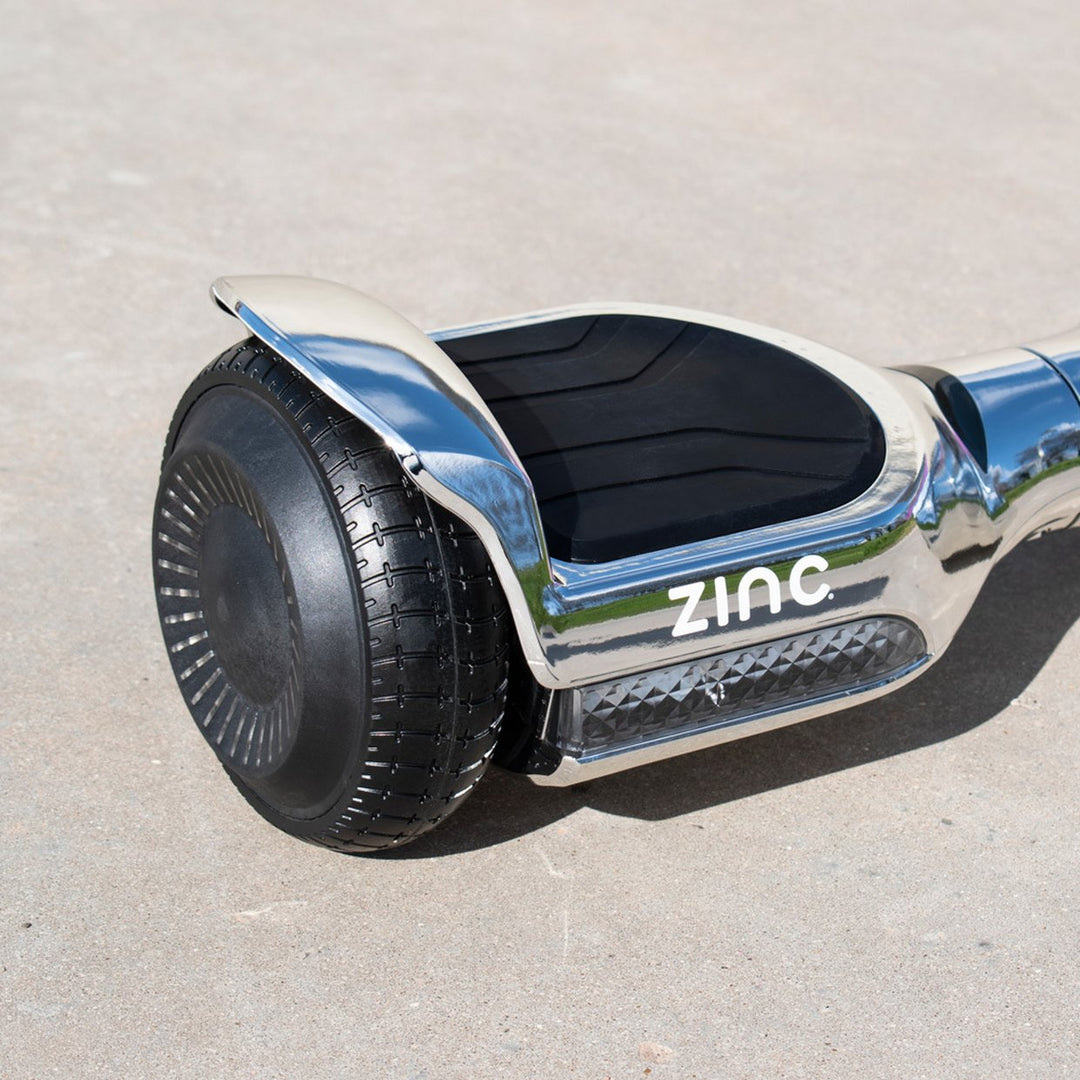 Zinc Megastar 240W Hoverboard - Chrome