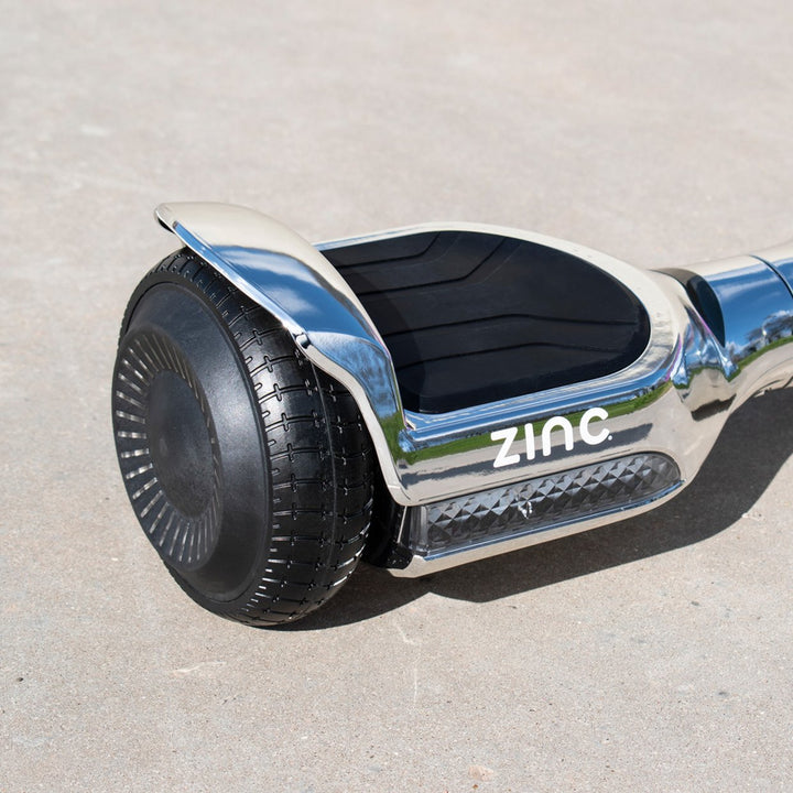 Zinc Megastar 240W Hoverboard - Chrome
