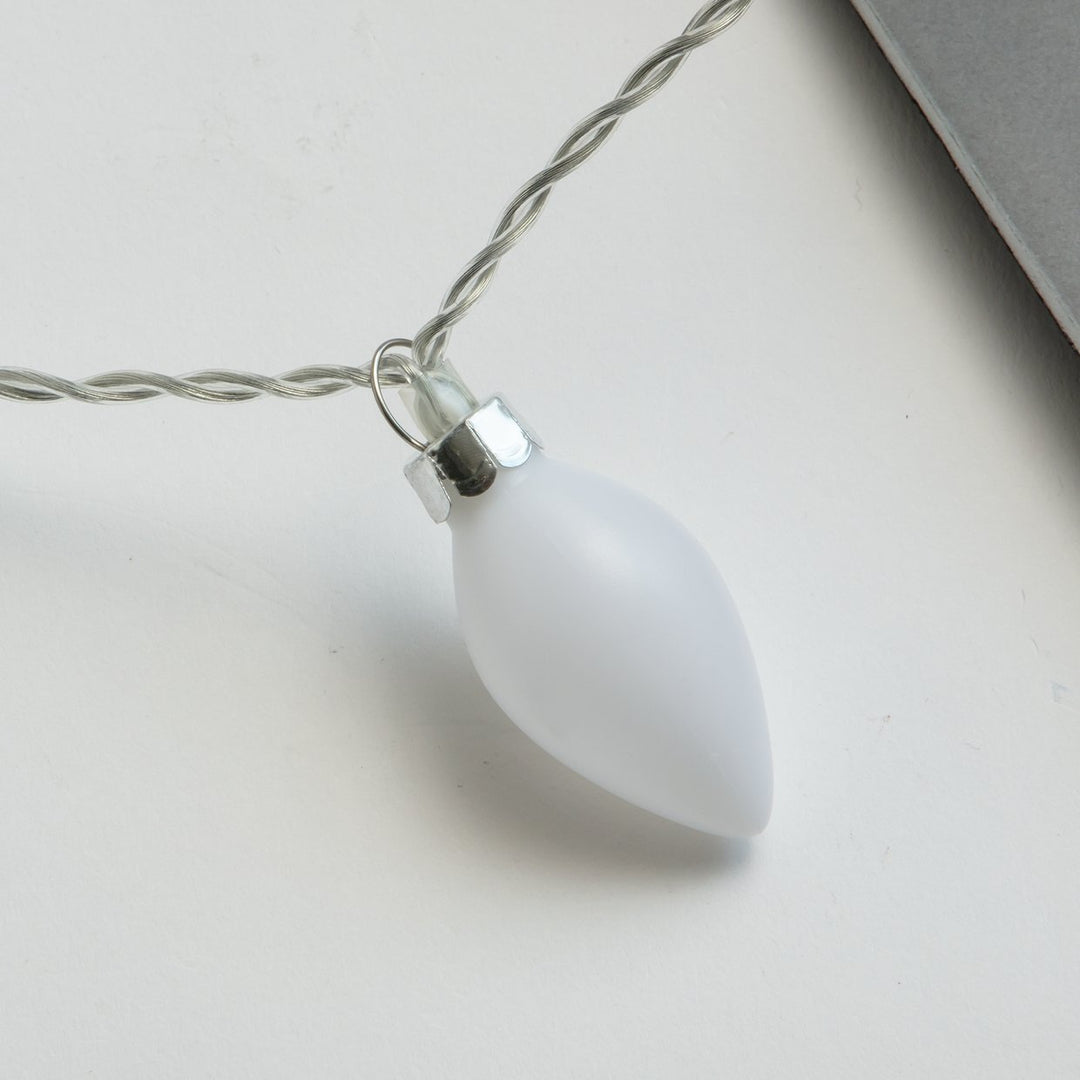 NEEDS WEIGHING Habitat 60 Warm White Large LED Bulb Christmas Tree Lights