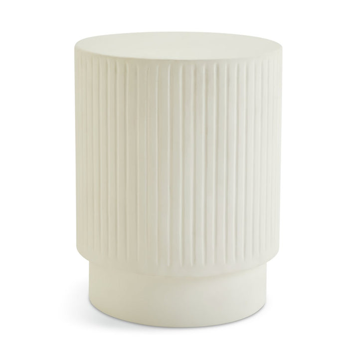 Habitat Acantha Round Side Table - White