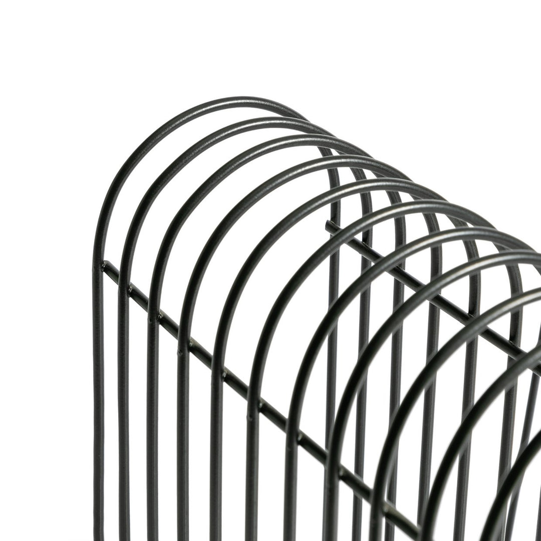 Habitat Metal Wire Magazine Rack - Black