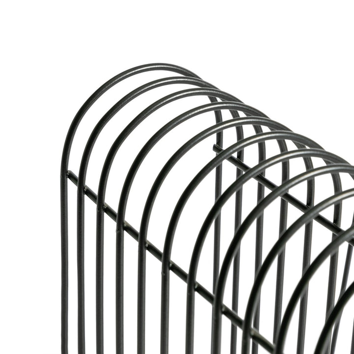 Habitat Metal Wire Magazine Rack - Black