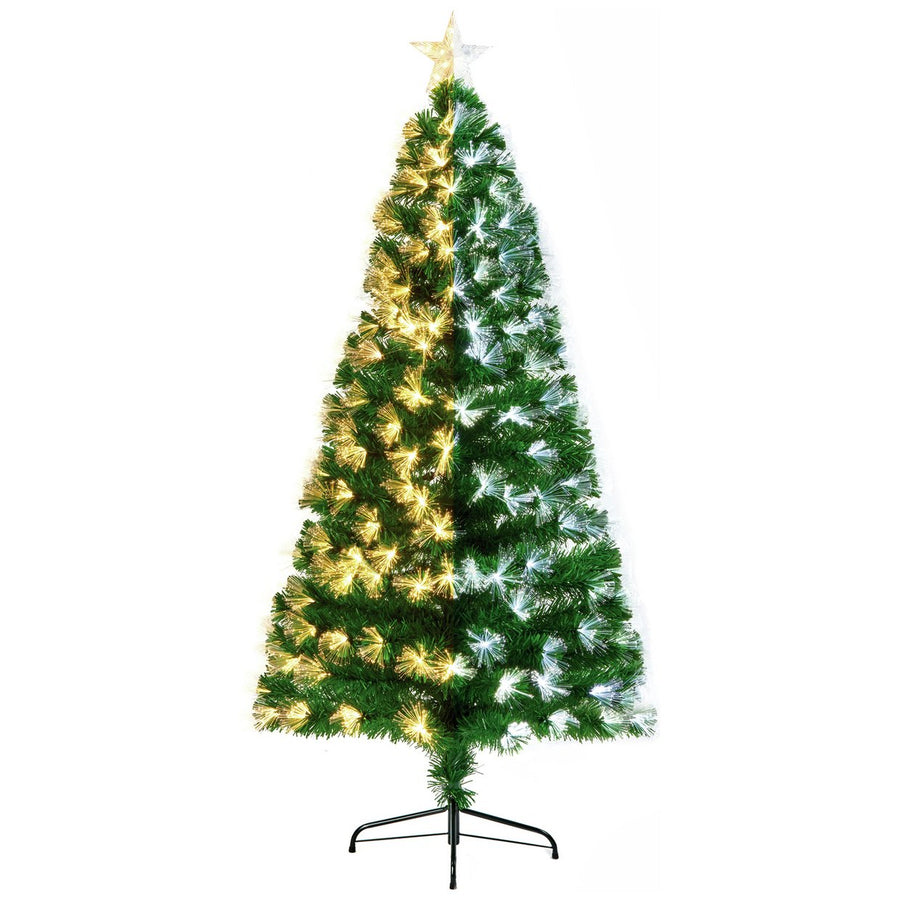 Premier Decorations 1.2m Colour Switch Fibre Optic Tree Starbursts