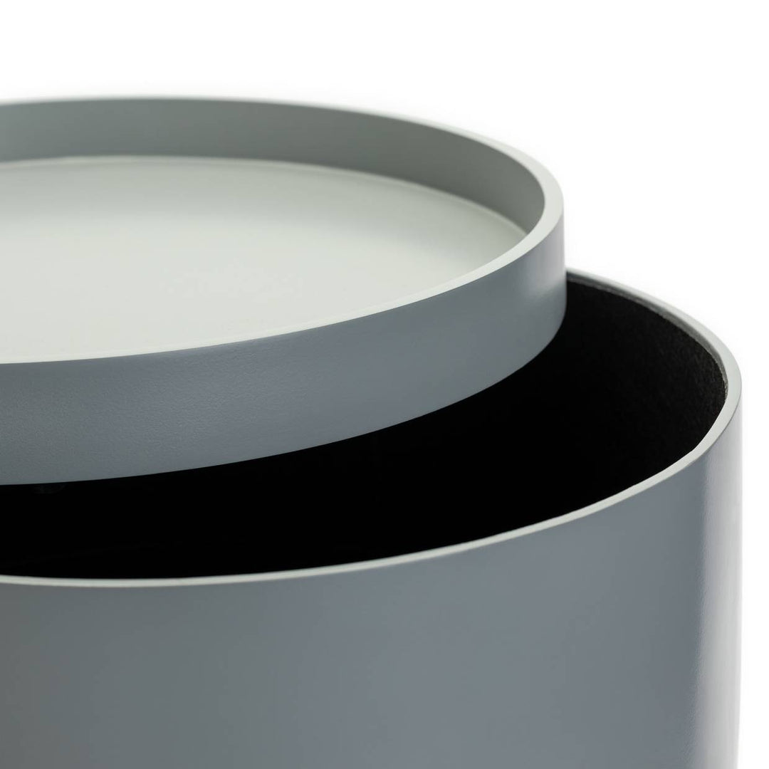 Habitat Skandi Storage Side Table - Grey