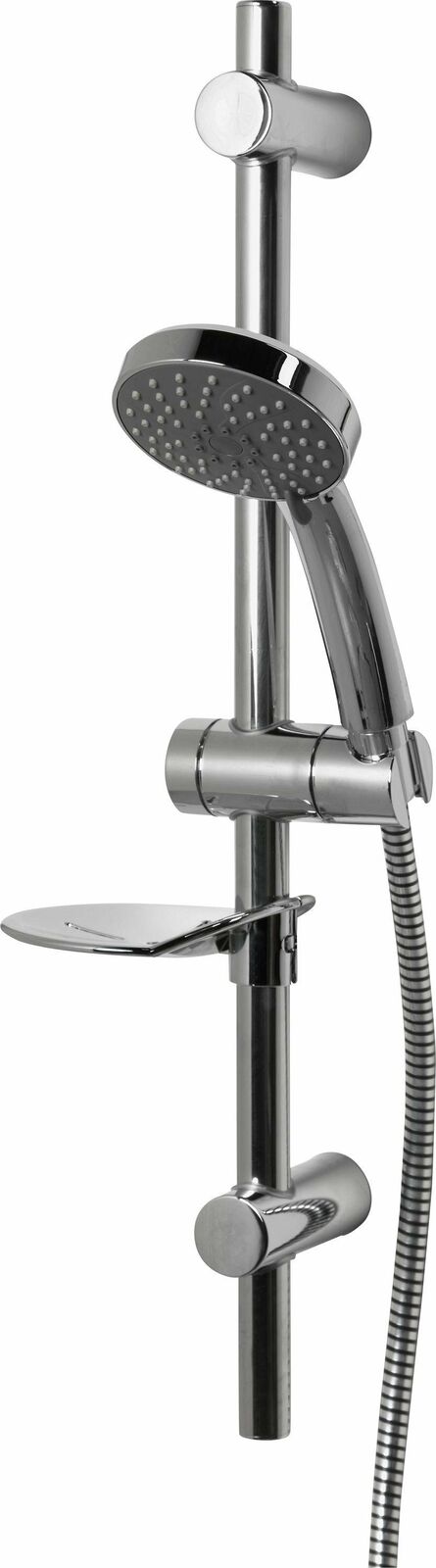 Home 4 Function PVC Shower Head & Kit - Chrome