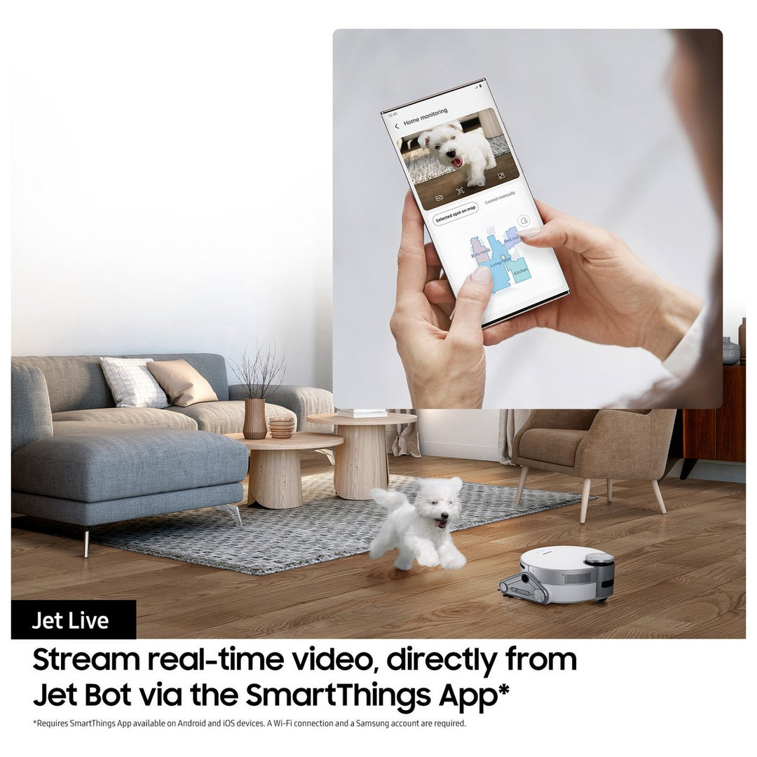 Samsung Jet Bot AI Cordless Robot Vacuum Cleaner