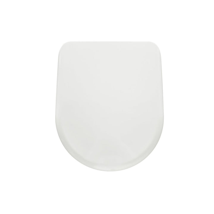 Home Square Thermoplastic Slow Close Toilet Seat White