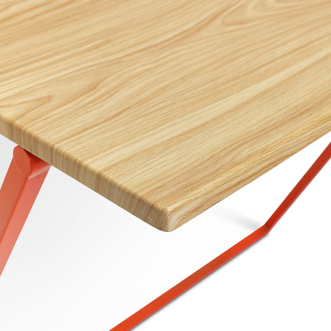 Habitat Compact Folding Office Desk - Red