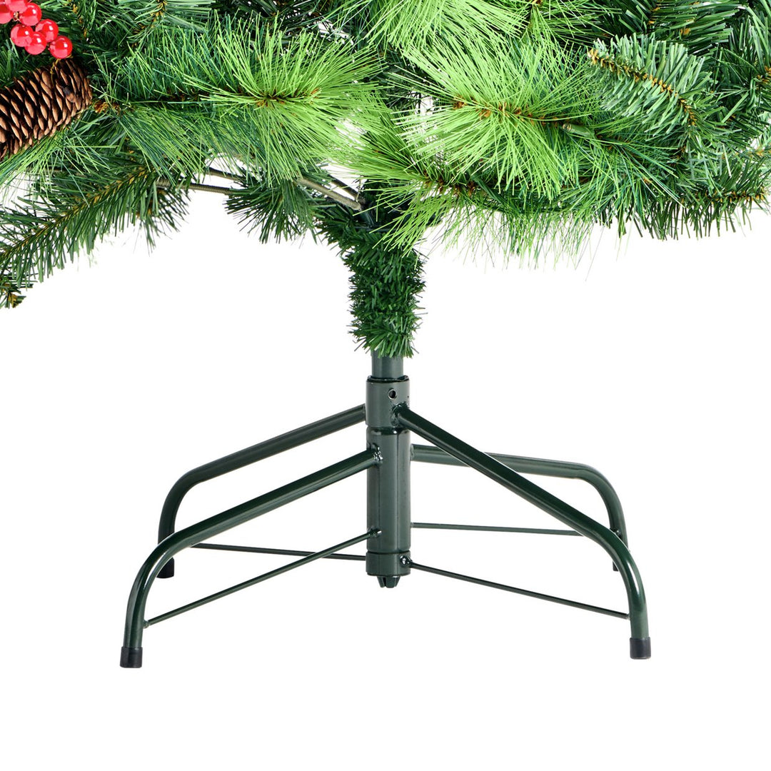 Habitat 6ft Pre lit Christmas Tree with Red Berries