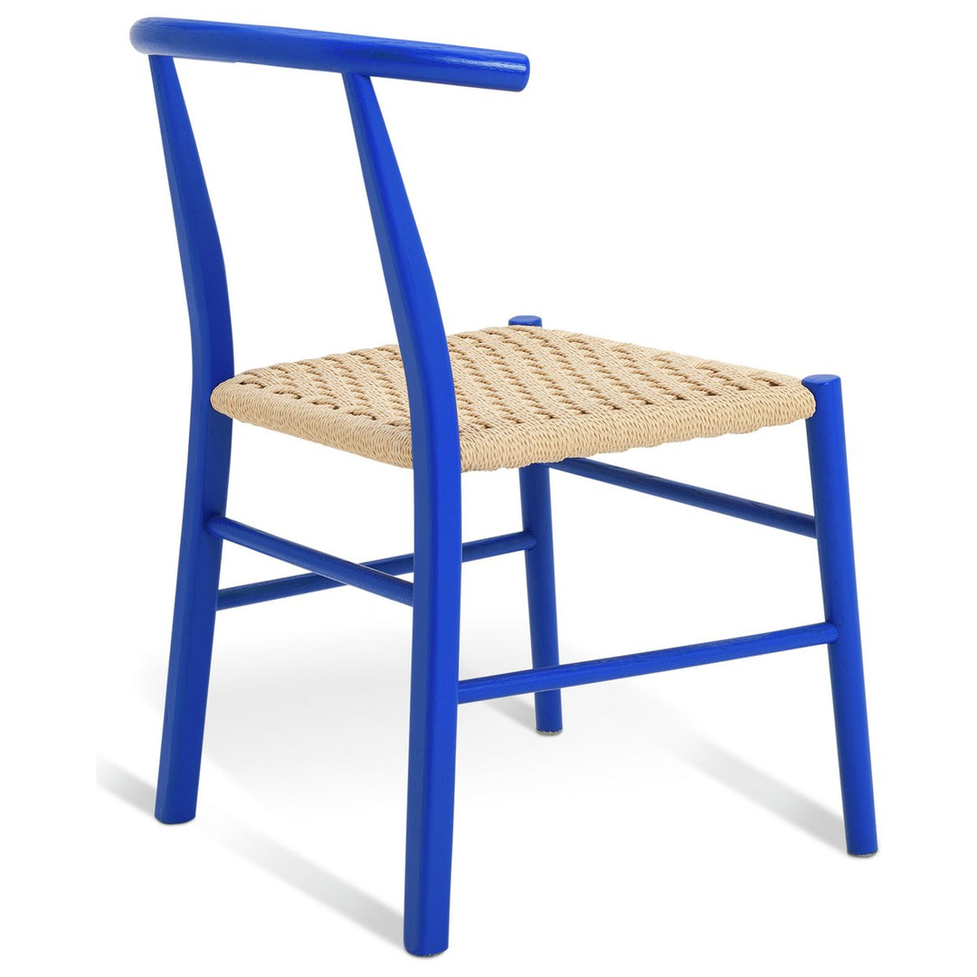 Habitat 60 Scottie Oak Dining Chair - Blue	