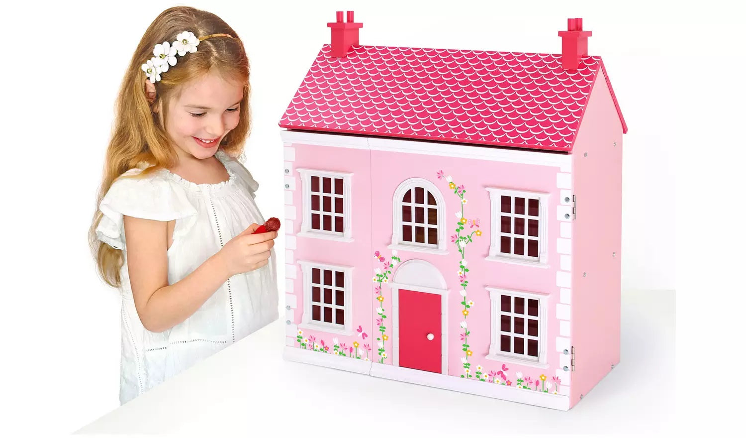 Jupiter Wooden 3 Storey Dolls House GED Outlet