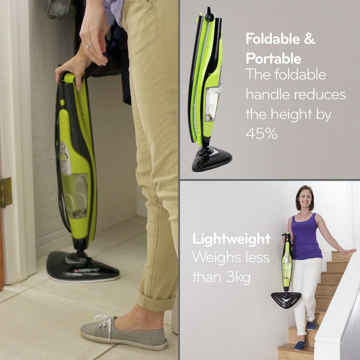 H2O HD Pro 5-in-1 Steam Mop and Handheld Steam Cleaner