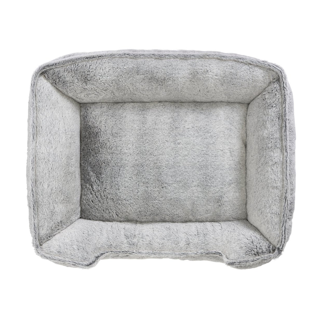 Plush Dog Box Bed Size Large