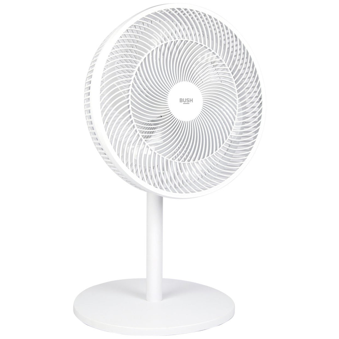 Bush White Pedestal / Desk Fan - 16 Inch