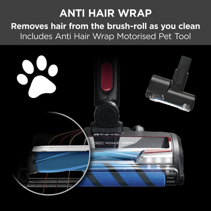 Shark PowerFins Anti Hair Wrap Pet Cordless Vacuum Cleaner