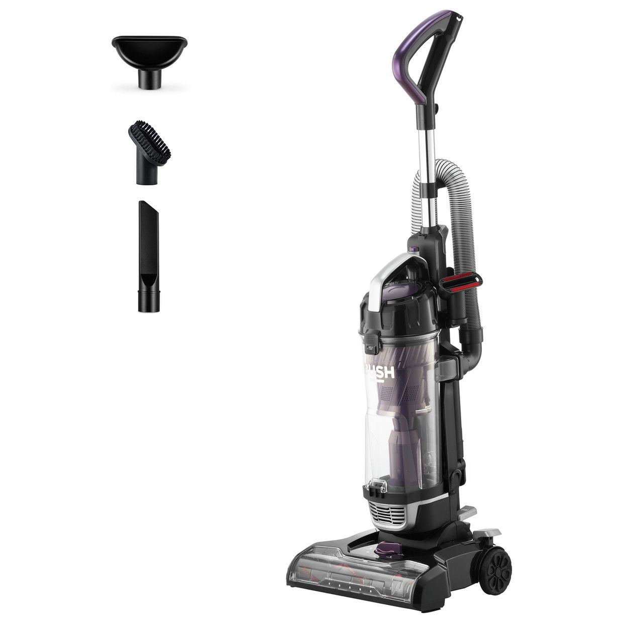 Bush Multi Cyclonic Bagless Upright Corded Vacuum Cleaner VUS34AE2BNSL ...