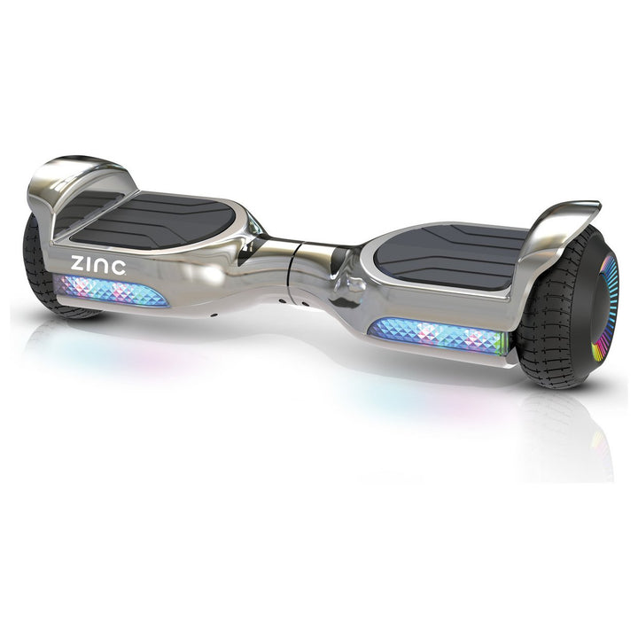 Zinc Megastar 240W Hoverboard - Chrome