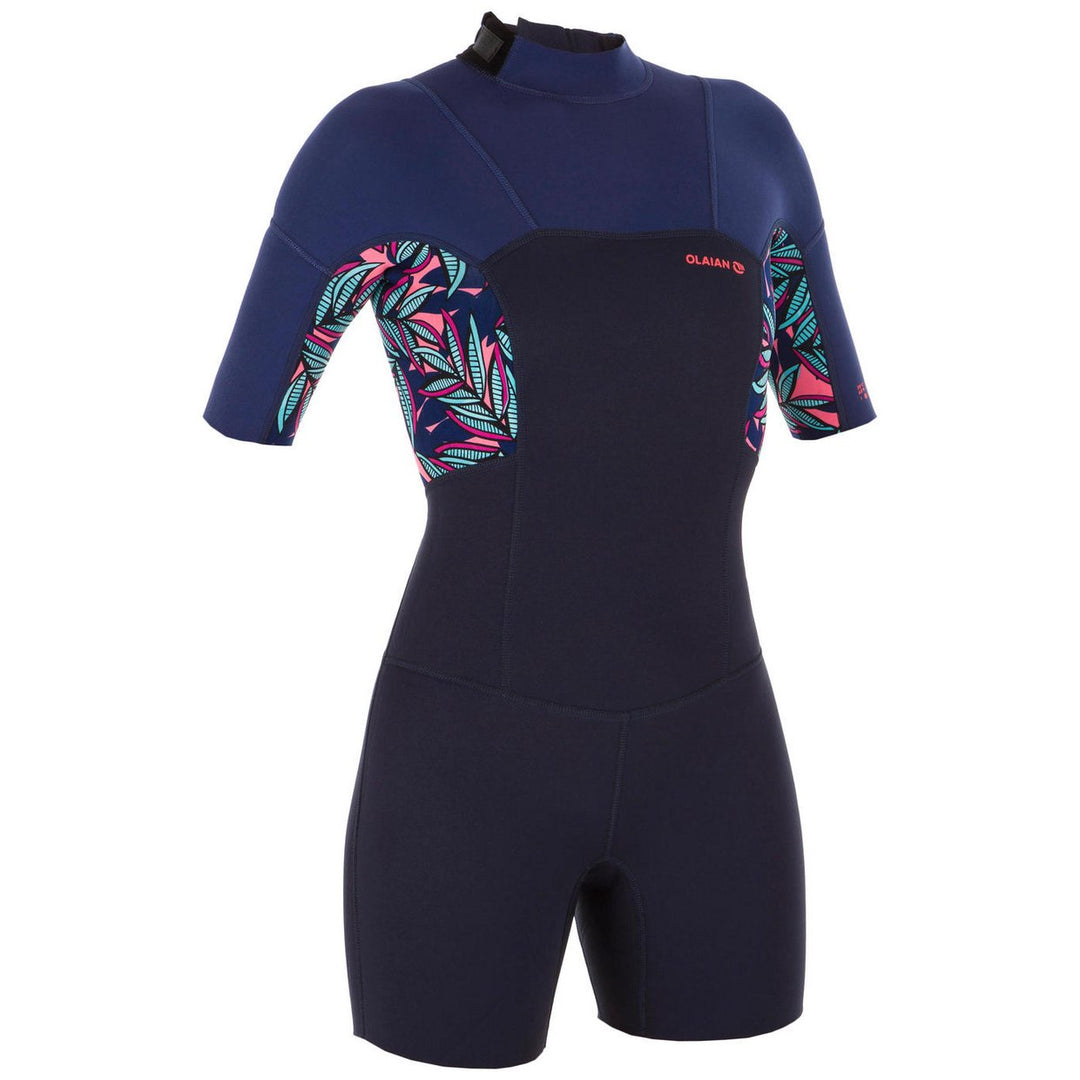 Decathlon Women's Surfing Shorty short-sleeved 500 WAKU S