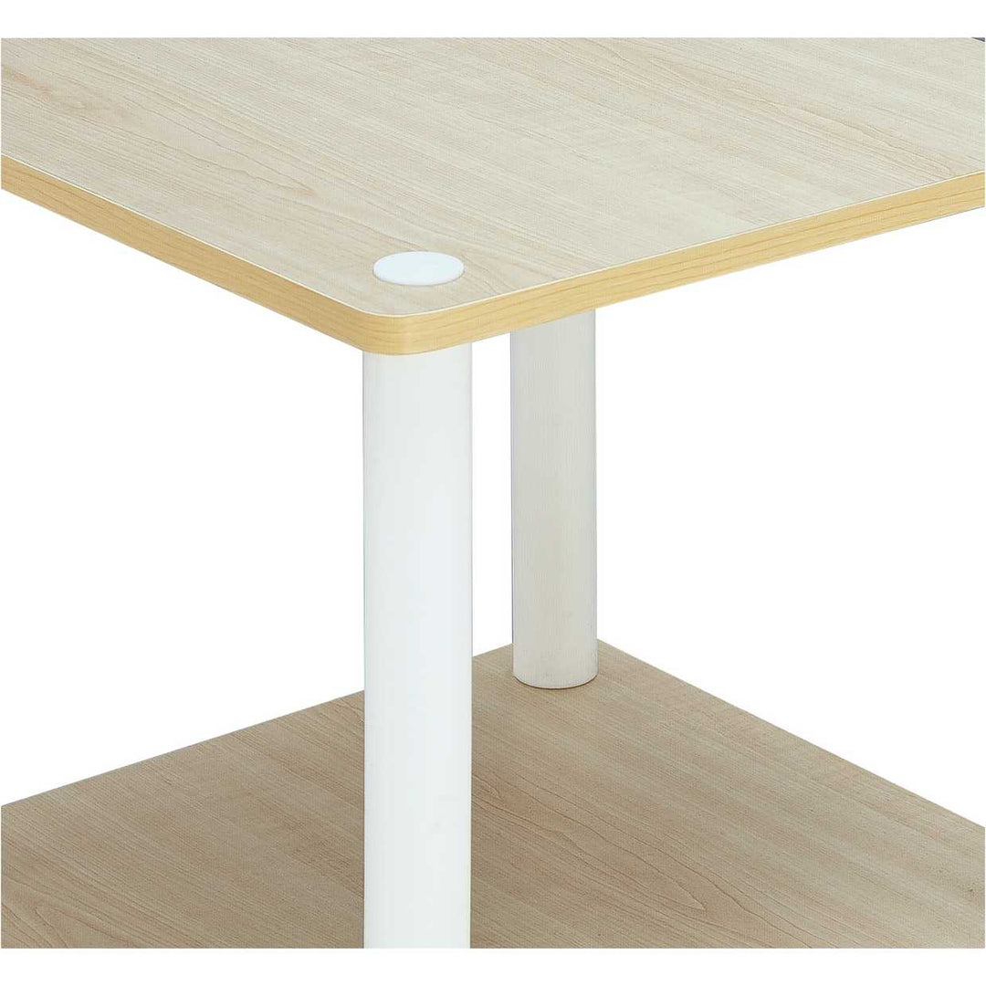Home New Verona Side Table - Light Wood Effect