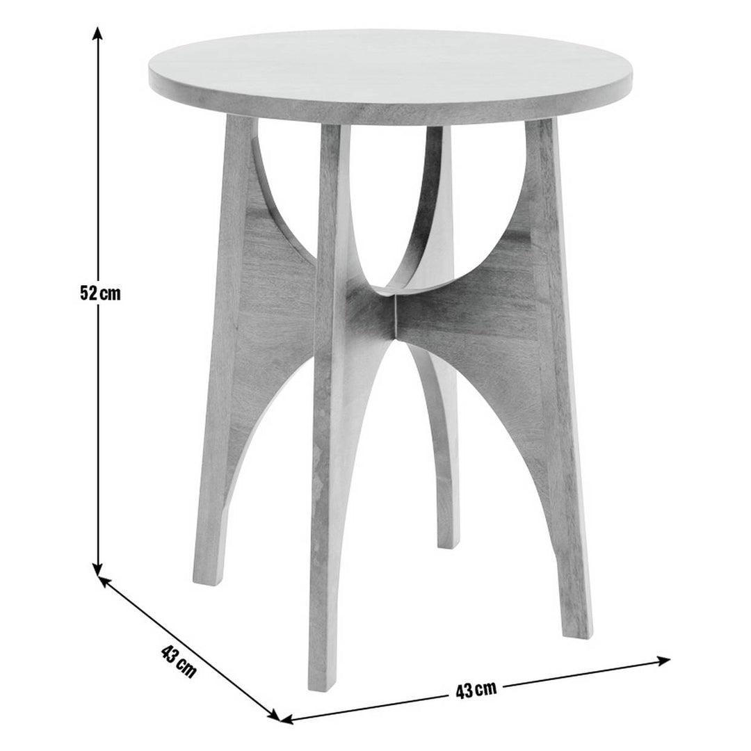 Habitat Mid Century Side Table - Black