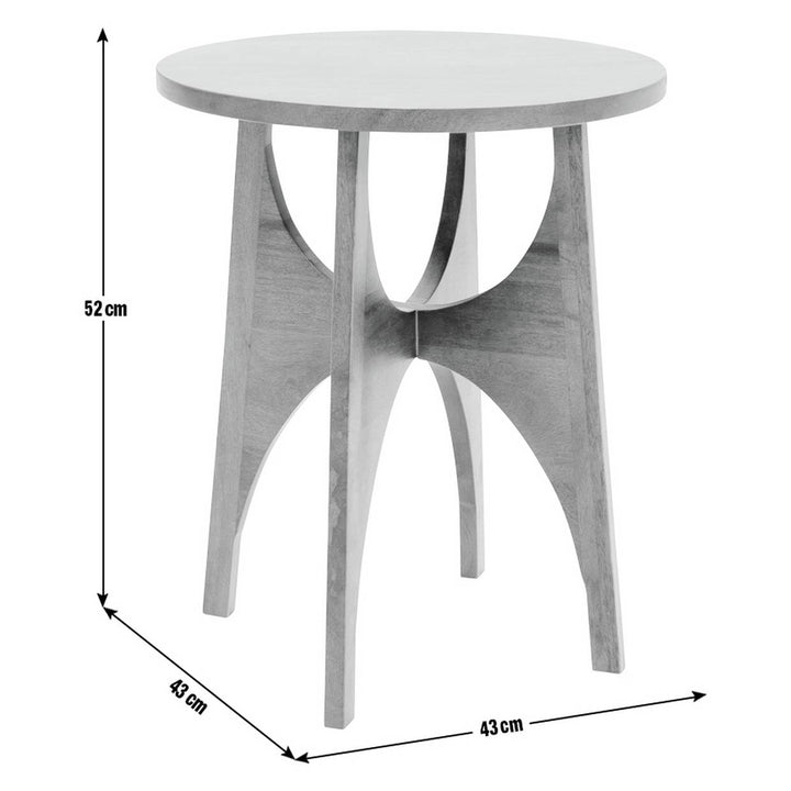 Habitat Mid Century Side Table - Black