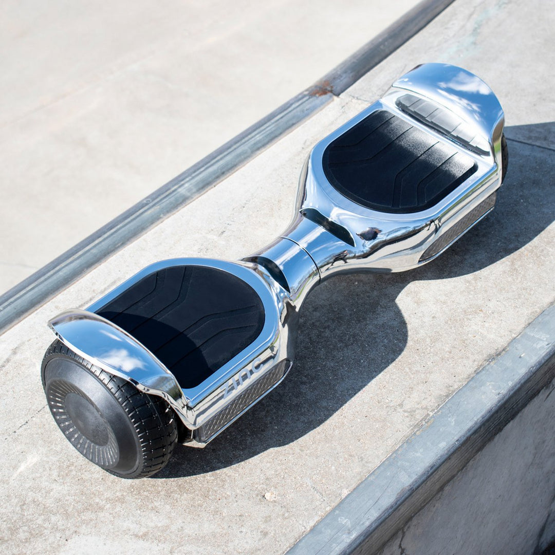 Zinc Megastar 240W Hoverboard - Chrome