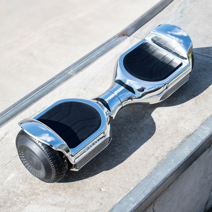 Zinc Megastar 240W Hoverboard - Chrome