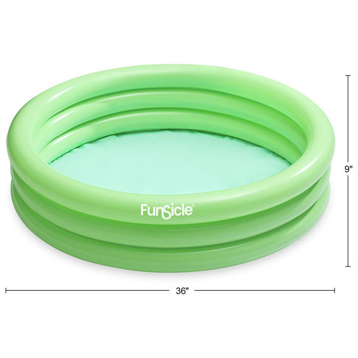Funsicle 3ft Ring Inflatable Pool - Green