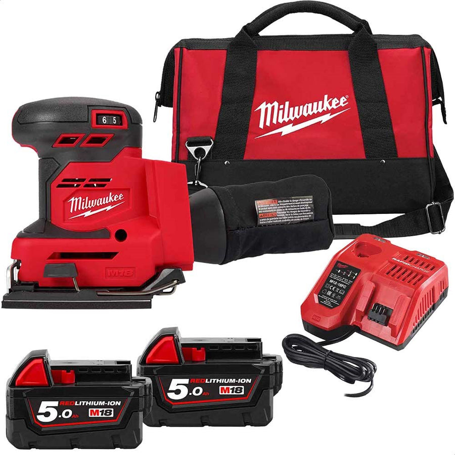 Milwaukee M18 BQSS-502B M18 Quarter Sheet Sander