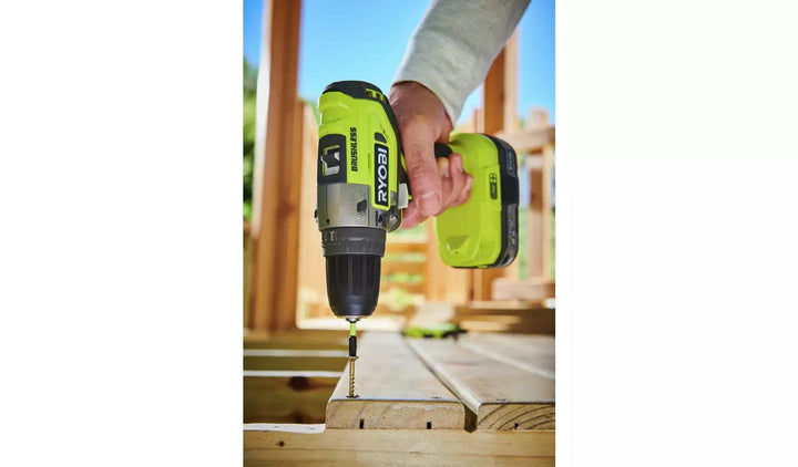Ryobi R18PD5-120G 18v ONE+ Brushless Combi Drill 2.0Ah Battery &amp; Charger