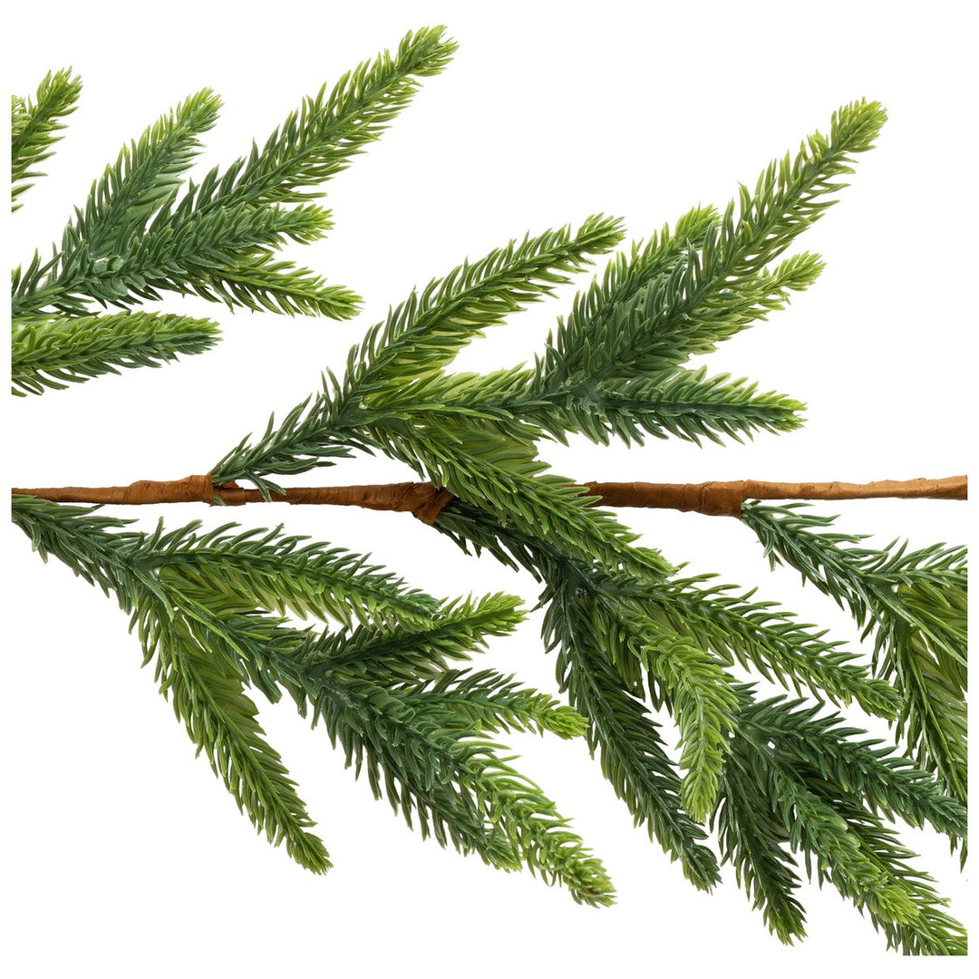 Home Faux Natural Pine Christmas Garland