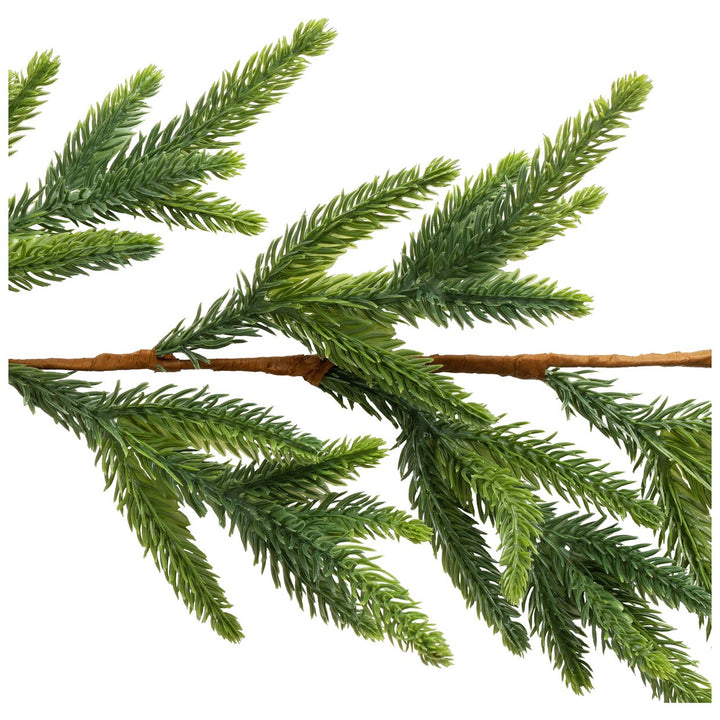 Home Faux Natural Pine Christmas Garland