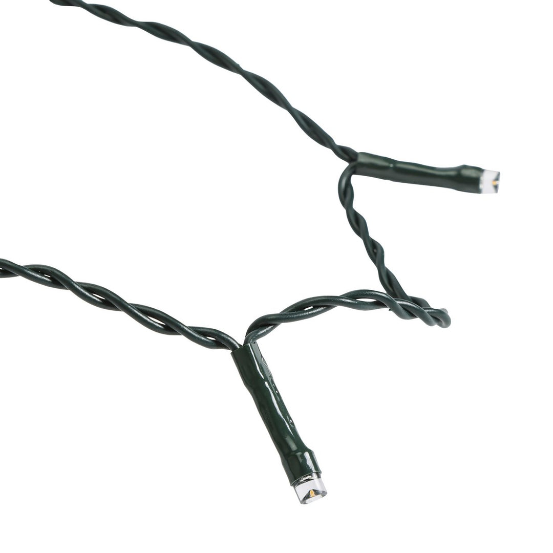 Habitat 190 Warm White LED Christmas Tree Lights with Star Topper - 2.3m