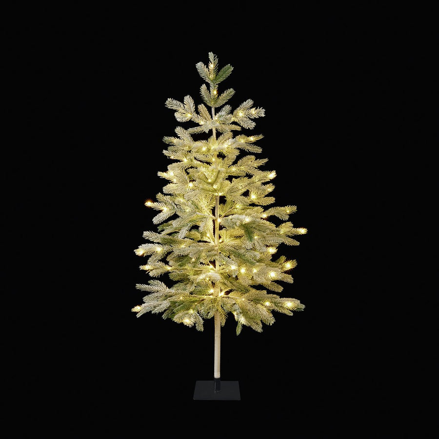 Premier Decorations 4ft Pre lit Pine Needle Christmas Tree