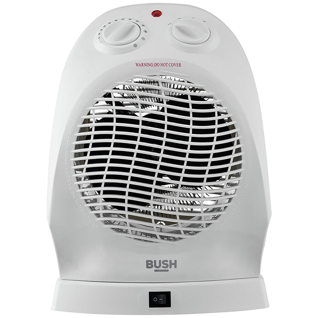 Bush 2.4kW Upright Oscillating Fan Heater