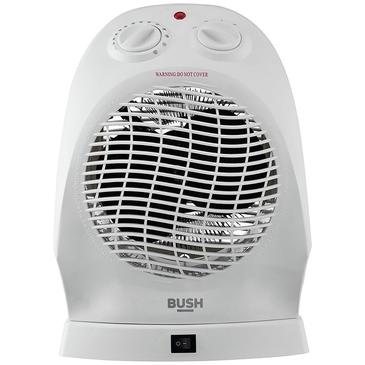 Bush 2.4kW Upright Oscillating Fan Heater