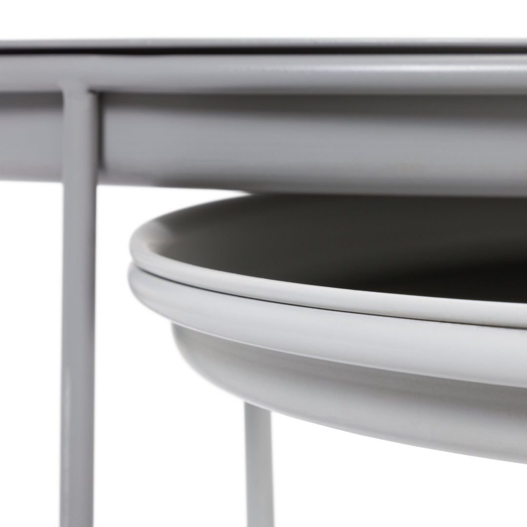 Habitat Finley Round Coffee Table - Grey