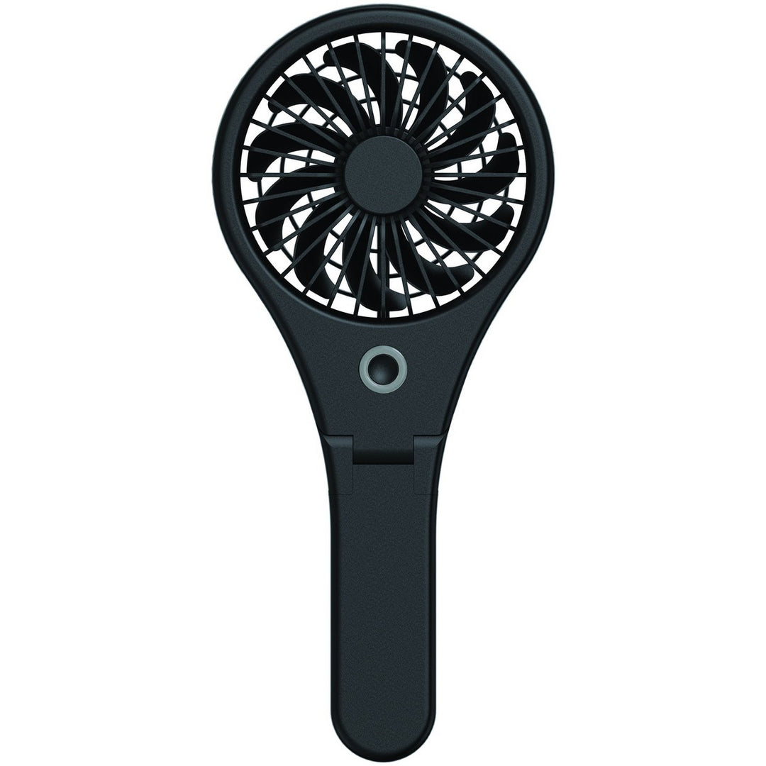 Bush Black Handheld &amp; Foldable Desk Fan - 4 Inch